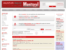 Tablet Screenshot of anunturi.monitorulbt.ro